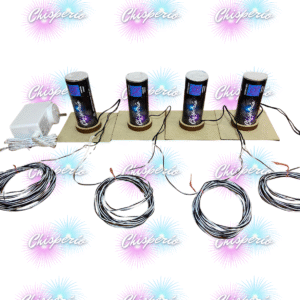 Kit Detonación 4 Chispas 2mts x 20 segundos