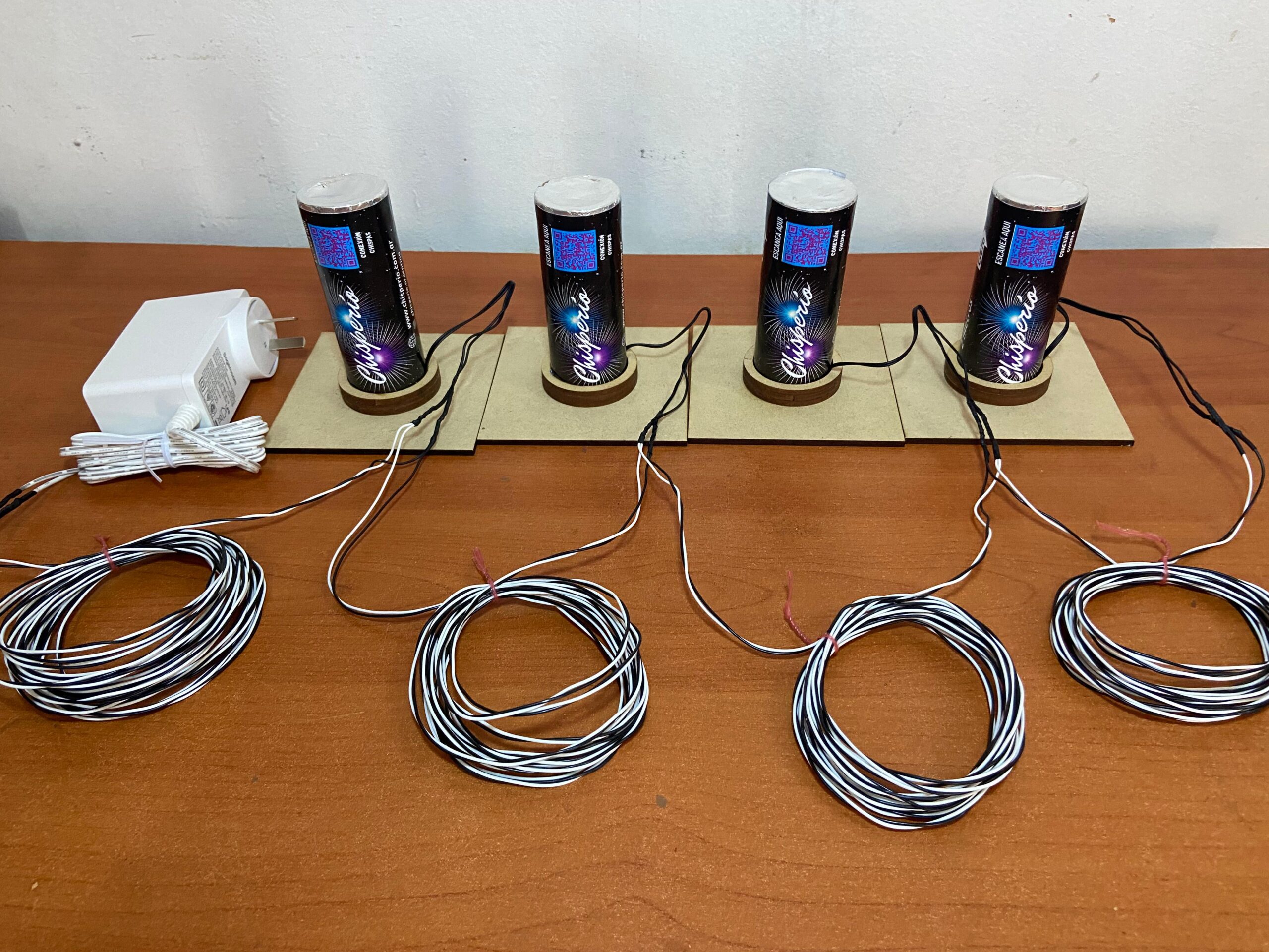 Kit Detonación 4 Chispas 2mts x 20 segundos - Imagen 2