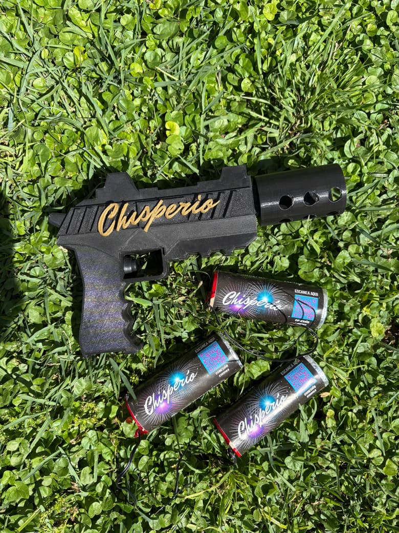 Pistola "Black" de Chispas Frias - Imagen 4