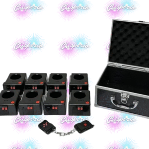 Maletin 8 Detonadores Inalambricos + 2 Controles
