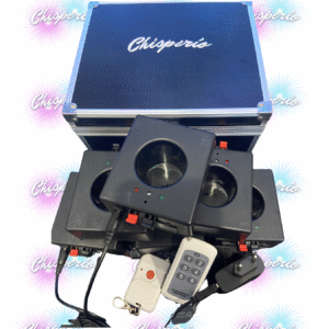 Maletin 6 bases inalambricas + 2 controles RECARGABLE